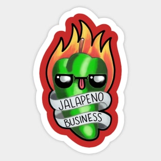 Jalapeno Business Sticker